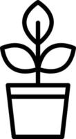 diseño de icono de vector de plantas