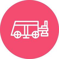 Ice Resurfacer Vector Icon Design