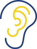 Ear Vector Icon Design