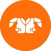 Shoulder Pads Vector Icon Design