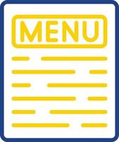 Menu Vector Icon Design