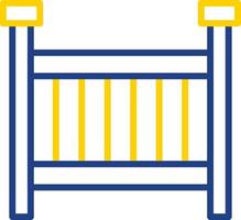 Crib Vector Icon Design
