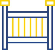 Crib Vector Icon Design