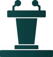 Podium Vector Icon Design