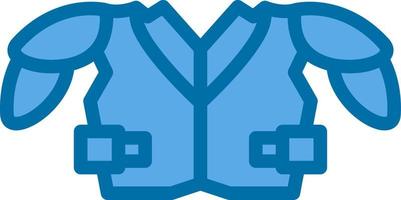 Shoulder Pads Vector Icon Design