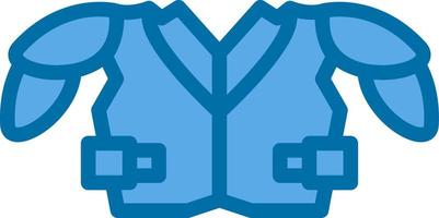 Shoulder Pads Vector Icon Design