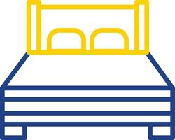 Bed Vector Icon Design