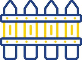 Fence Vector Icon Design