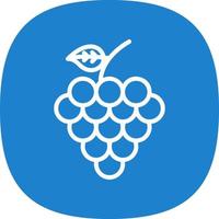 Grapes Vector Icon Design