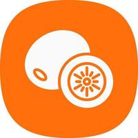 Kiwi Vector Icon Design