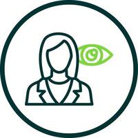 Eye Specialist Vector Icon Design