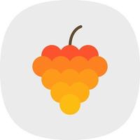 Raspberry Vector Icon Design