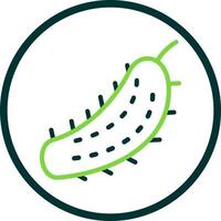 Pickle Vector Icon Design