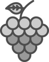 Grapes Vector Icon Design