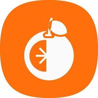Orange Vector Icon Design