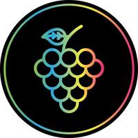 Grapes Vector Icon Design