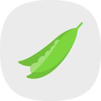 Peas Vector Icon Design