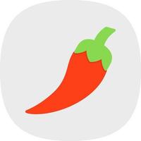 diseño de icono de vector de pimiento picante