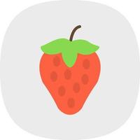 Strawberry Vector Icon Design