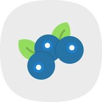 Blueberry Vector Icon Design