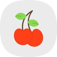 Cherry Vector Icon Design