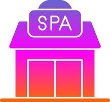 Spa Center Vector Icon Design