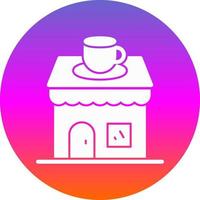 diseño de icono de vector de cafetería