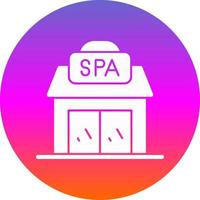 Spa Center Vector Icon Design