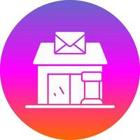 Post Office Vector Icon Design
