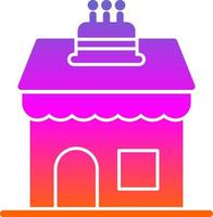 Cake Shop Vector Icon Design