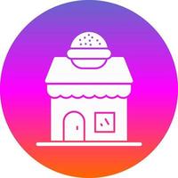 diseño de icono de vector de tienda de hamburguesas