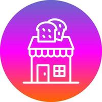 Bakery Shop Vector Icon Design