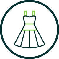 diseño de icono de vector de vestido