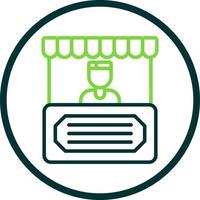 Vendor Vector Icon Design