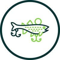 Fishing Baits Vector Icon Design