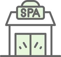 Spa Center Vector Icon Design