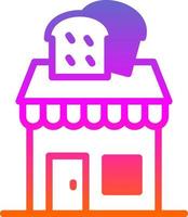 Bakery Shop Vector Icon Design