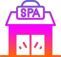 Spa Center Vector Icon Design