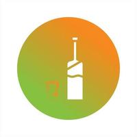 Beautiful No Drink Line Vector Icon