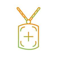 Militrary Chain Vector Icon