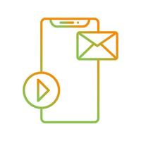 Mobile Marketing Vector Icon