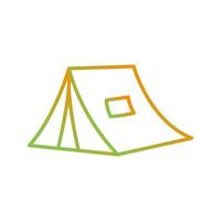 Tent Vector Icon