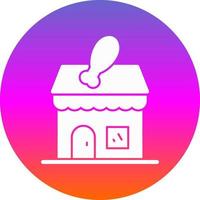 Butcher Shop Vector Icon Design