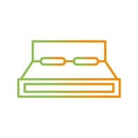 Double Bed Vector Icon