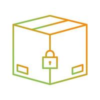 Secure Package Vector Icon