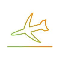 Flight Landing Vector Icon