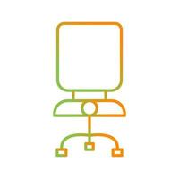 Office Chair Vector Icon