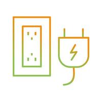 Plug and Socket Vector Icon