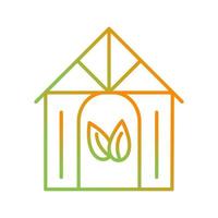 Eco friendly Building Vector Icon