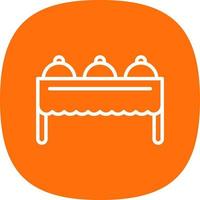 Buffet Vector Icon Design